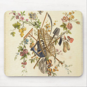 Tapis De Souris Une conception de textile de jardin, 'de l'ONU