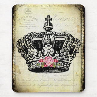 Tapis De Souris une couronne vintage