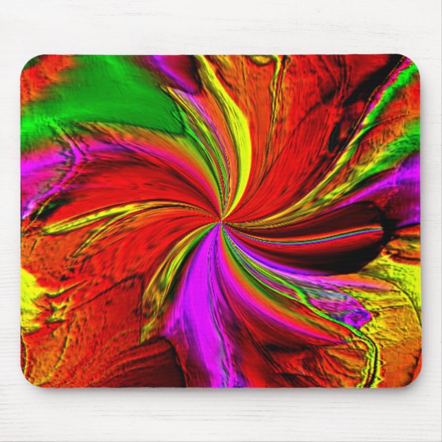 Tapis De Souris Une éclaboussure de couleur (Devant)