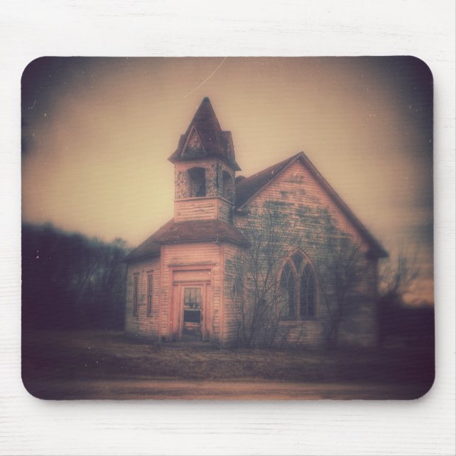 Tapis De Souris Une église abandonnée (Devant)
