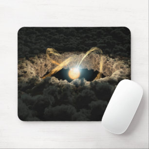 Tapis De Souris Une Étoile Entourée D'Un Disque Protoplanétaire