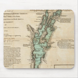 Tapis De Souris Une étude du lac Champlain