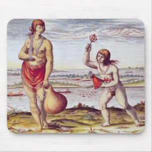 Tapis De Souris Une femme noble de Pomeiooc