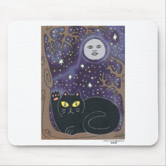 Tapis De Souris Une fois dans une lune bleue chanceuse