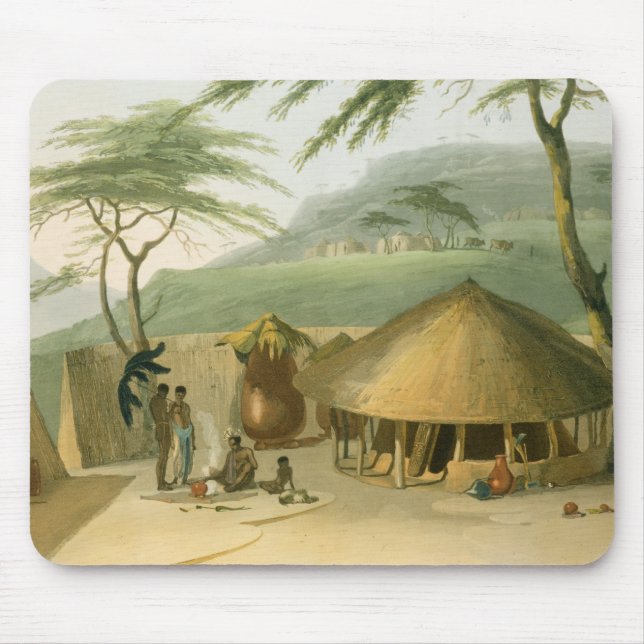Tapis De Souris Une hutte de Boosh-Wannah, plaquent 7 'du paysage (Devant)