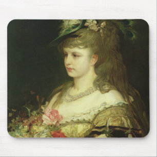 Tapis De Souris Une jeune fille