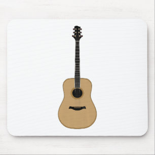 Tapis De Souris Une jolie guitare