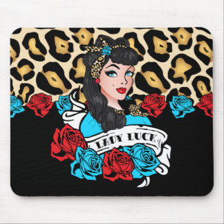Tapis De Souris Une petite fille, Rock-A-Billy