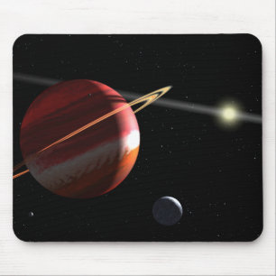 Tapis De Souris Une planète de la Jupiter-masse satellisant
