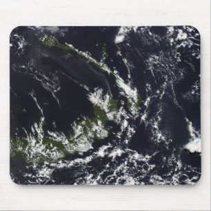 Tapis De Souris Une plume volcanique de la caldeira de Rabaul