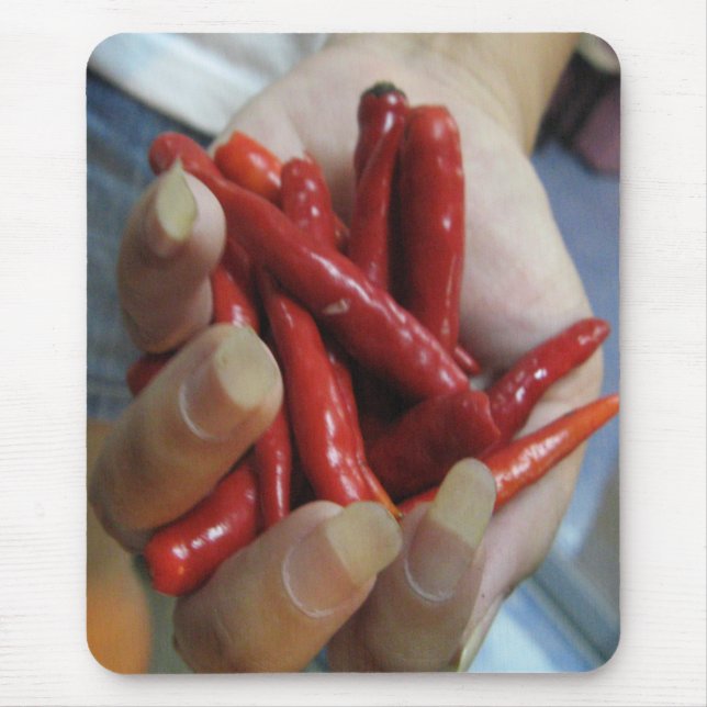 Tapis De Souris Une poignée de chili ... Thai Street Food (Devant)