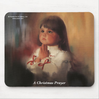 Tapis De Souris Une prière de Noël
