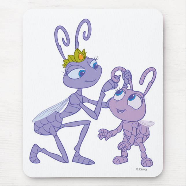 Tapis De Souris Une princesse Bug's Life Atta et Dot Disney (Devant)