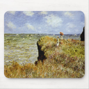 Tapis De Souris Une promenade sur les falaises à Pourville