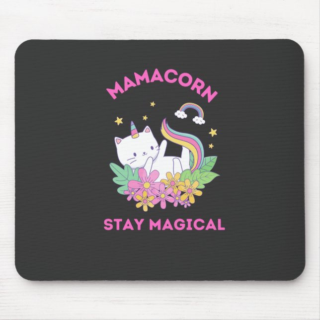 Tapis De Souris Unicorn Fan Club Magique (Devant)