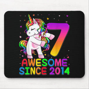 Tapis De Souris Unicorne Flossing 7 Ans Unicorne
