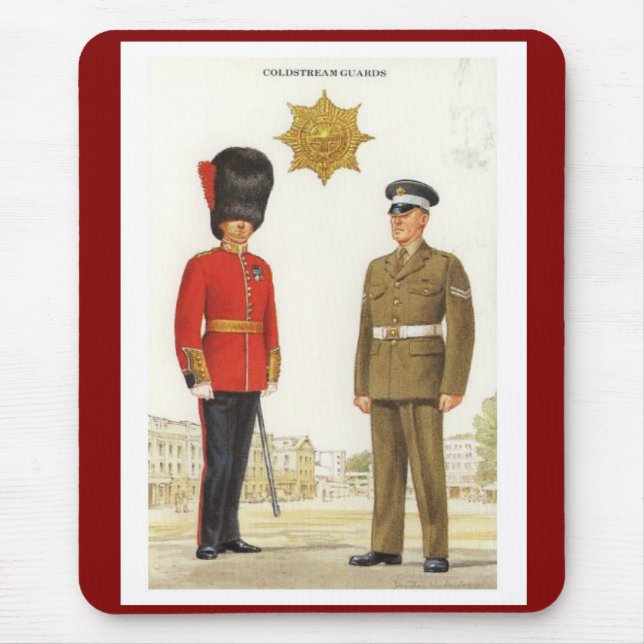 Tapis De Souris Uniformes militaires historiques, gardes de (Devant)