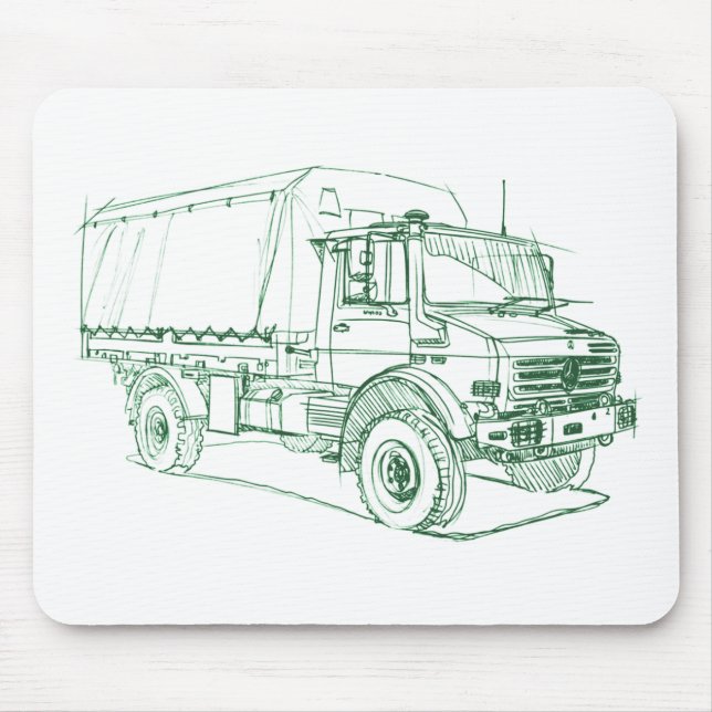 Tapis De Souris Unimog U4000 (Devant)
