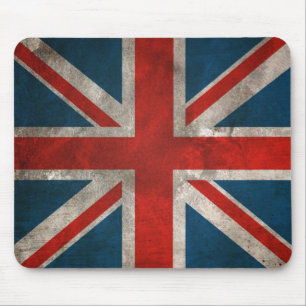 Tapis De Souris Union Jack Mousepad en détresse