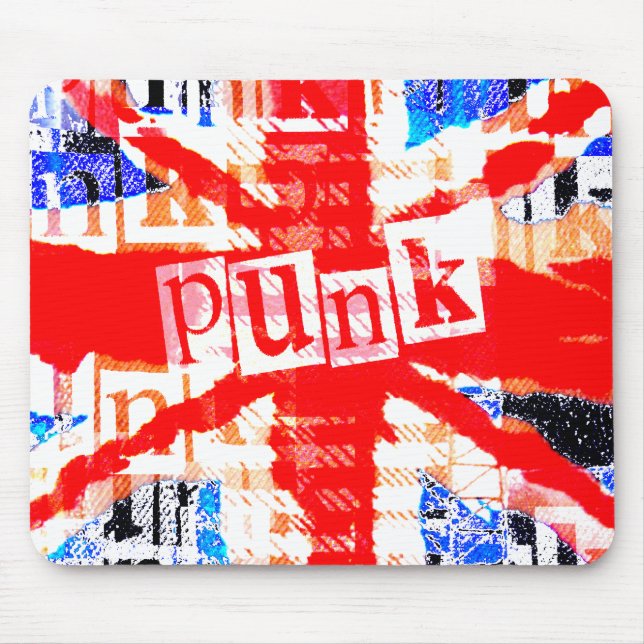 Tapis De Souris Union Jack Punk (Devant)