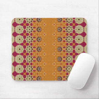 Tapis De Souris Unique Geometric Pale orange mouse pad