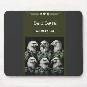 Tapis De Souris Unité militaire de Bald Eagle