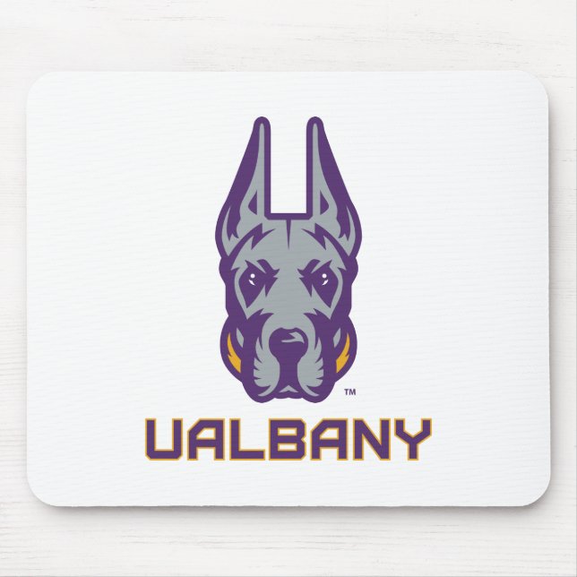 Tapis De Souris Université d'Albany Great Danes (Devant)