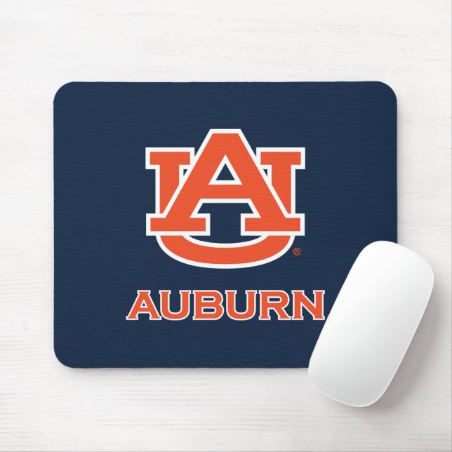 Tapis De Souris Université d'Auburn | AU Auburn (Avec souris)