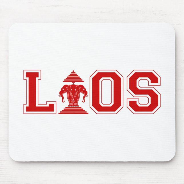 TAPIS DE SOURIS UNIVERSITÉ DE LAOS (Devant)