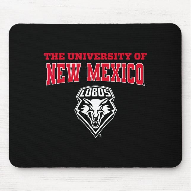 Tapis De Souris University Of New Mexico Unm Lobos Ncaa Unm&#;   (Devant)