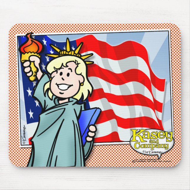 TAPIS DE SOURIS USA (Devant)