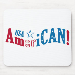 Tapis De Souris USA AmeriCAN ! mousepad personnalisé