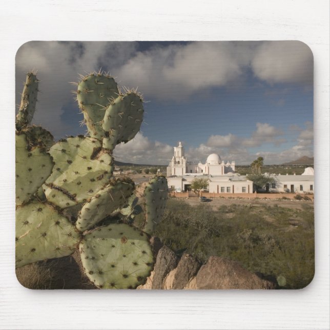 Tapis De Souris USA, Arizona, Tucson : Mission San Xavier del Bac  (Devant)