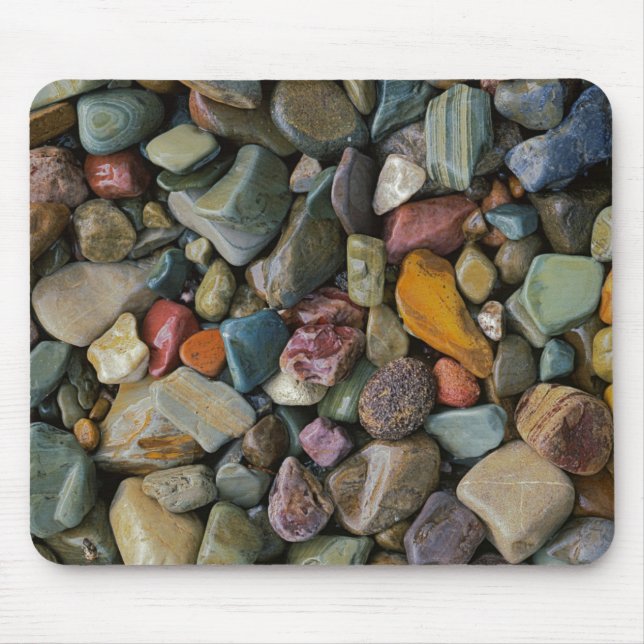 Tapis De Souris USA, Montana, Glacier National Park, Stones (Devant)