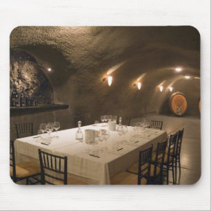 Tapis De Souris USA, Oregon, Dundee. Salle à manger au tir à l'a