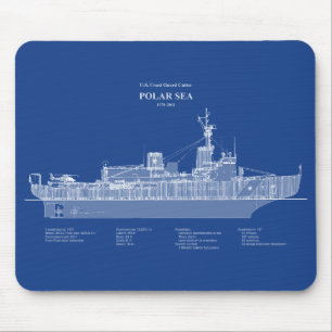 Tapis De Souris USCG Cutter Polar Sea wagb-11 - ABD