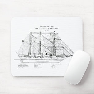 Tapis De Souris USCGC Alexander Hamilton wix-272 - SBD
