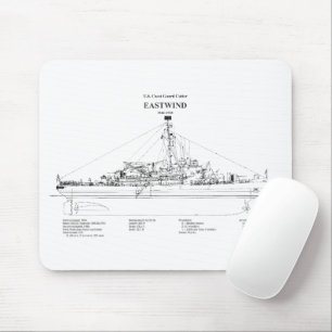 Tapis De Souris USCGC Eastwind wagb-279 - BD