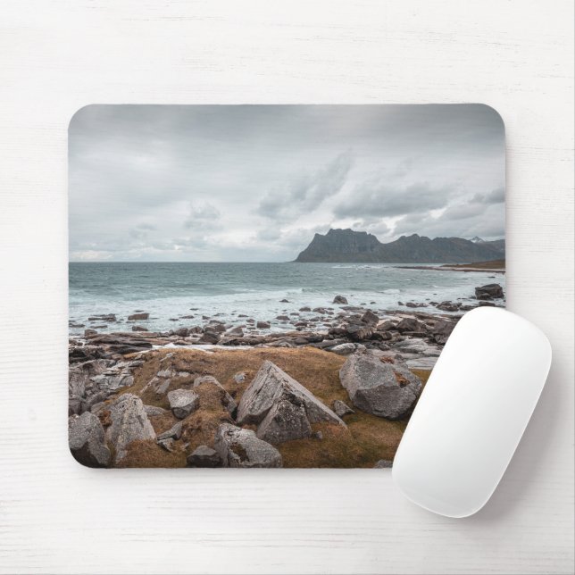 Tapis De Souris Uttakleiv Lofoten (Avec souris)
