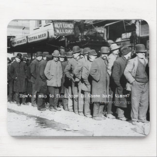 Tapis De Souris Va comment un homme pour trouver l'espoir Mousepad