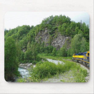 Tapis De Souris Vacances en train Denali Express Alaska Photograph