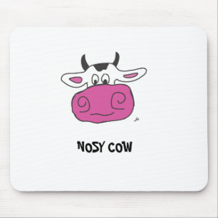 TAPIS DE SOURIS VACHE FOUINEUSE