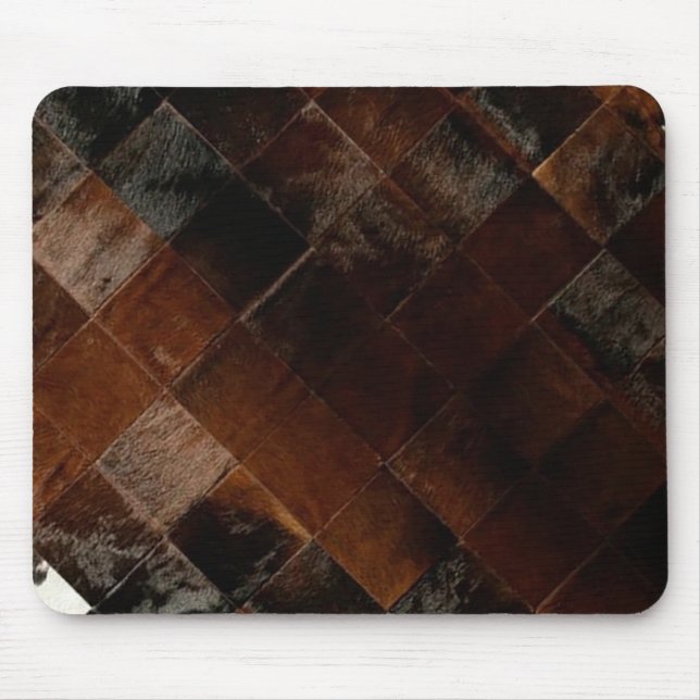 Tapis De Souris Vachette Brown rustique (Devant)