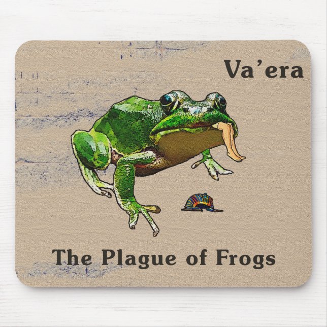 Tapis De Souris Va'era - Grenouilles (Devant)