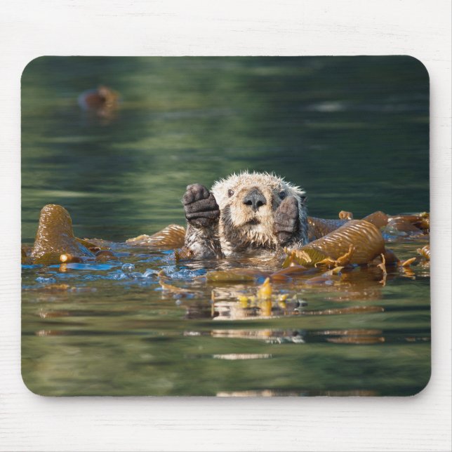 Tapis De Souris Vague Louter de mer (Devant)