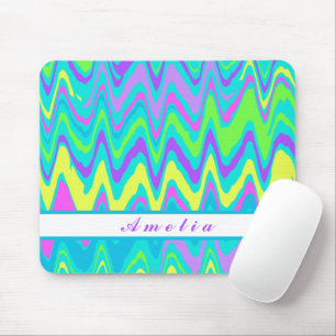 Tapis De Souris Vagues colorées