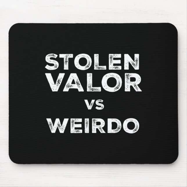 Tapis De Souris Vaillance Volée Vs Weirdo Trump Vance Vs Harris W  (Devant)
