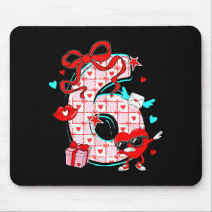 Tapis De Souris Valentine 67 Soixante-Sept Mème Dabbing Cœurs Corr
