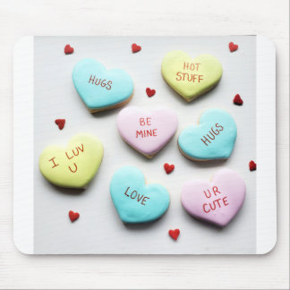 Tapis De Souris Valentines Conversation Coeur Merch