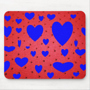 Tapis De Souris Valetine bleu Mousepad